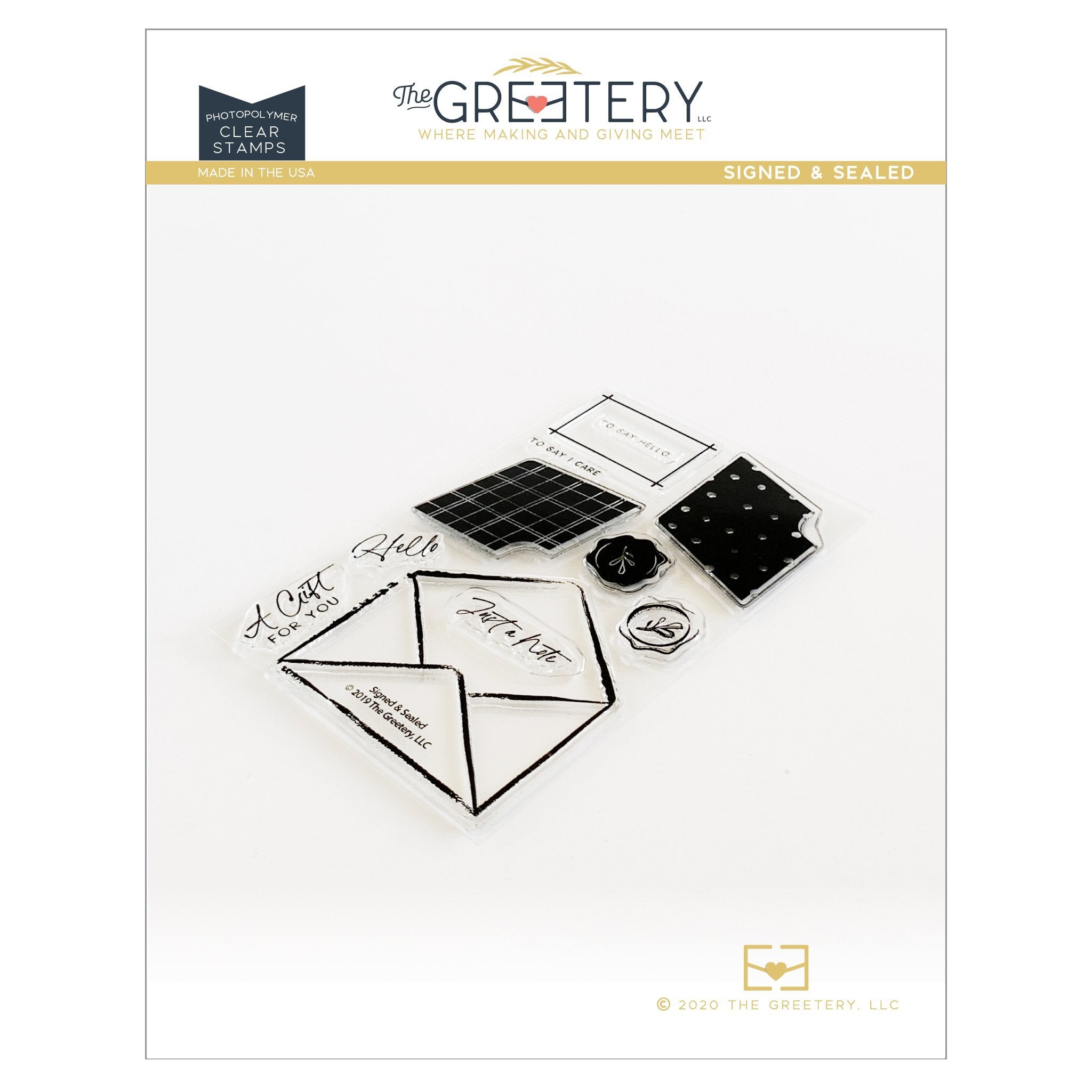 Signed & Sealed Stamp Set