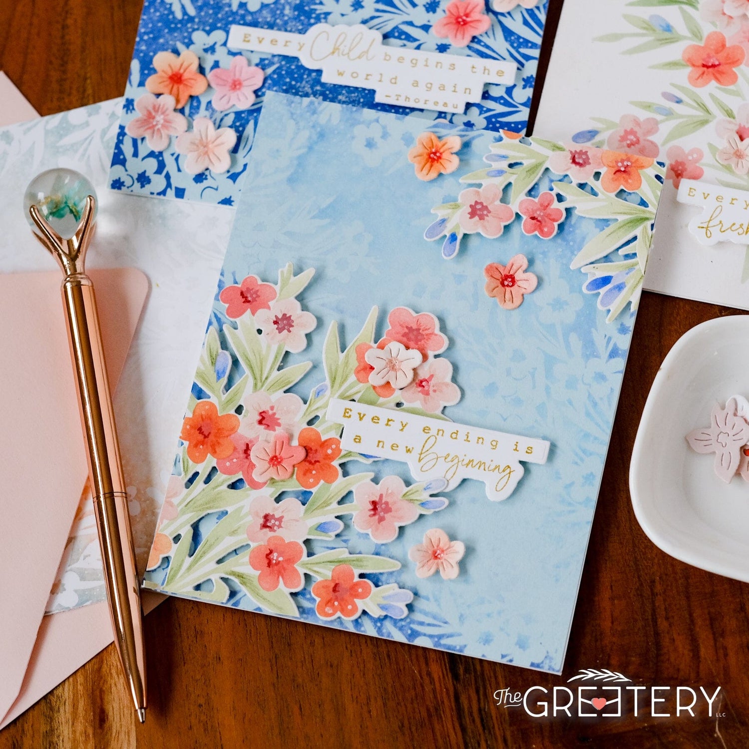 Spring Meadow Stencil