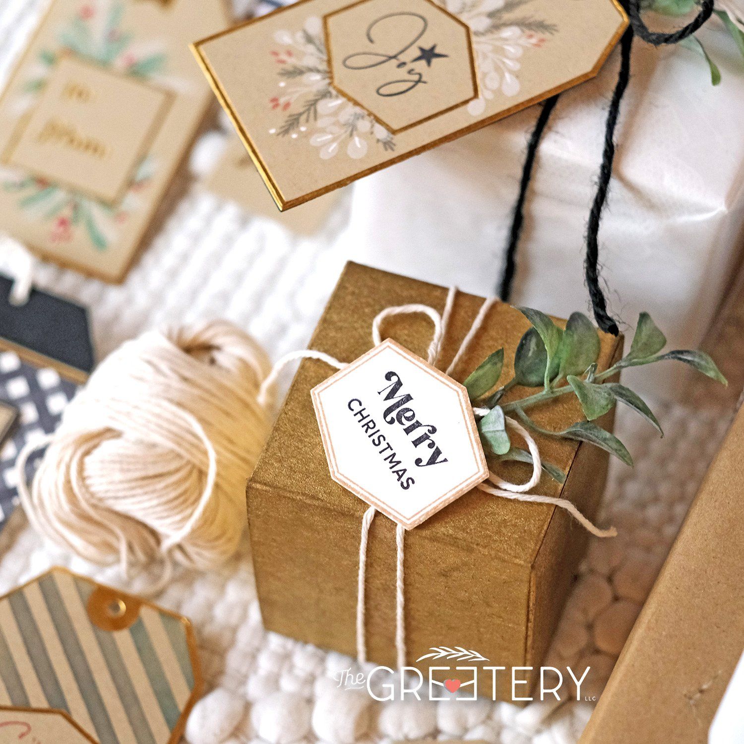Tag Team Duo Labels Stamp Set