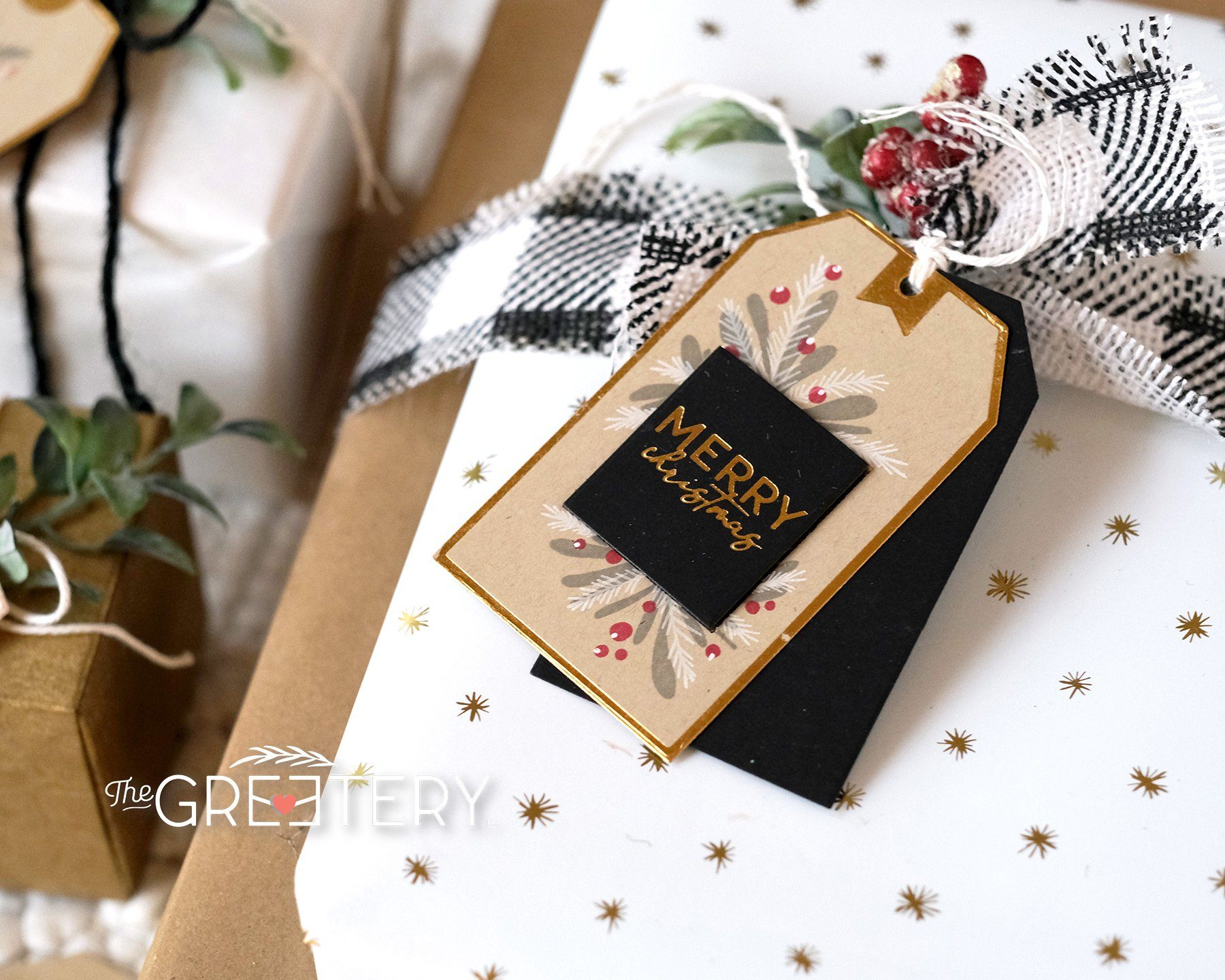 Tag Team Duo Holiday Sentiments Hot Foil