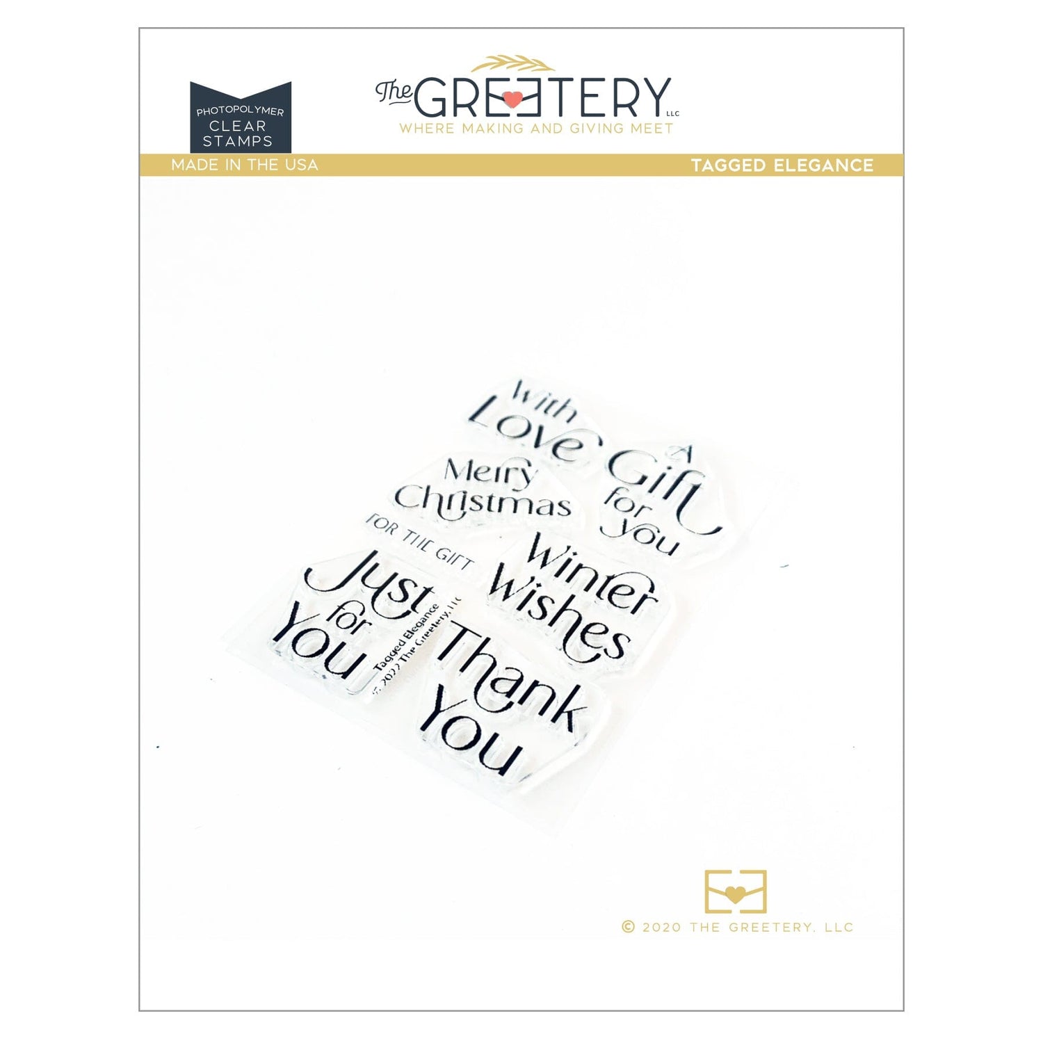 Tagged Elegance Stamp Set