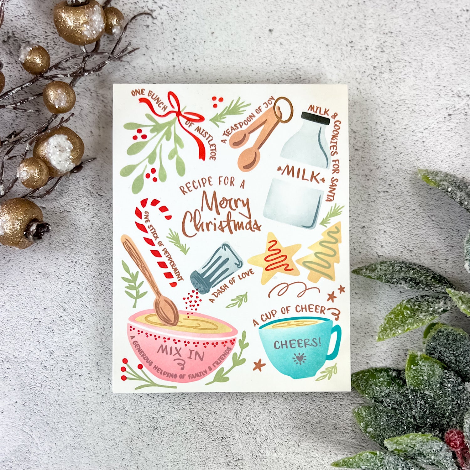 Cooking Up Christmas Stamp + Stencil