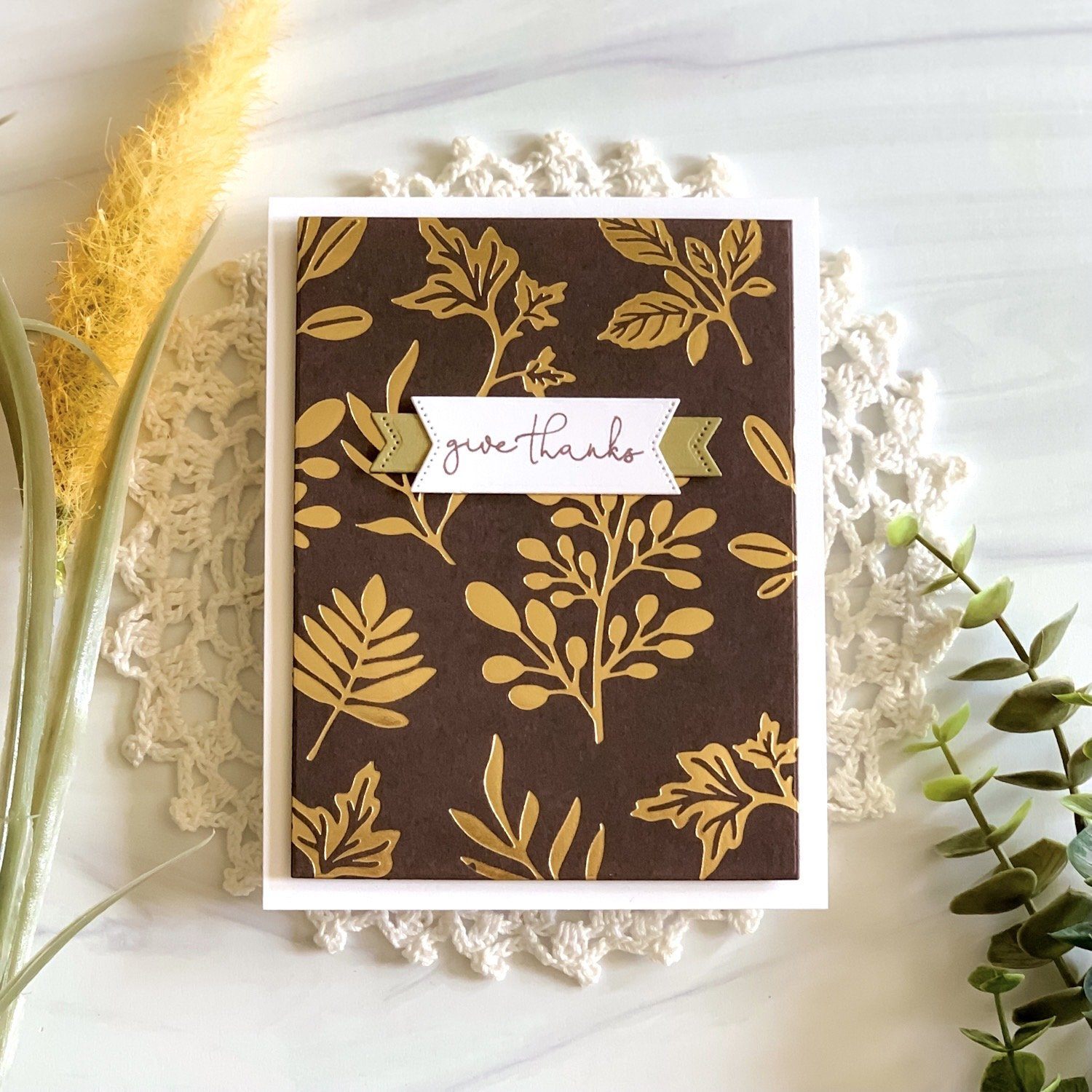 Fall Foliage Hot Foil