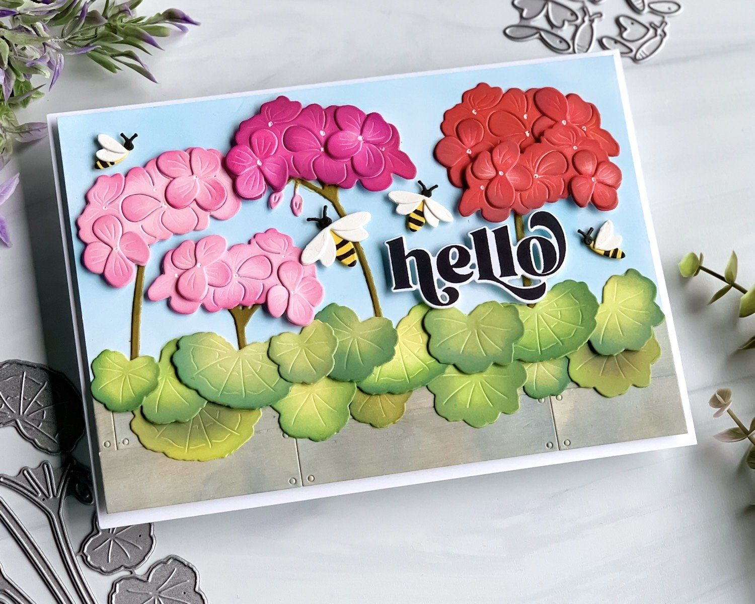 BotaniCuts Geranium Die