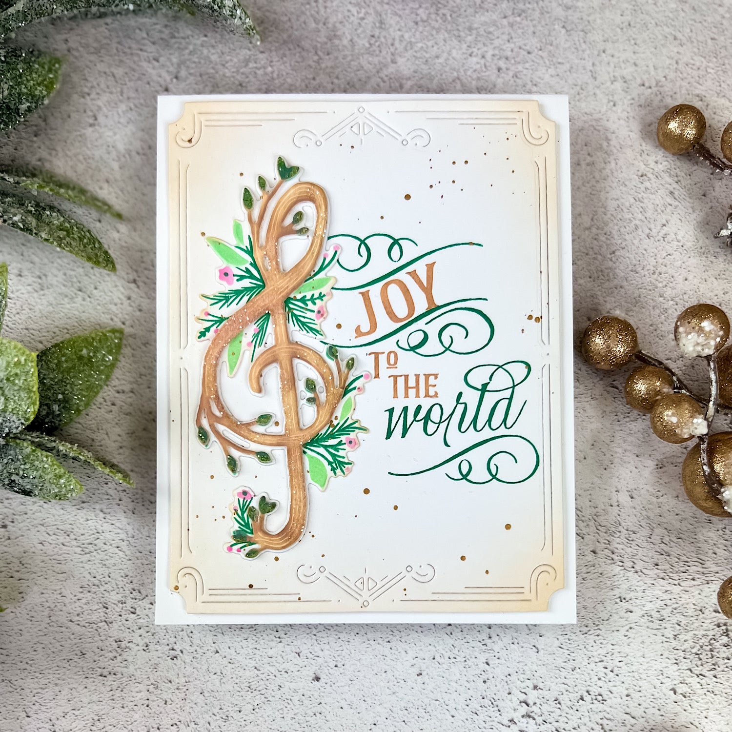 Heaven & Nature Sing Stamp + Stencil