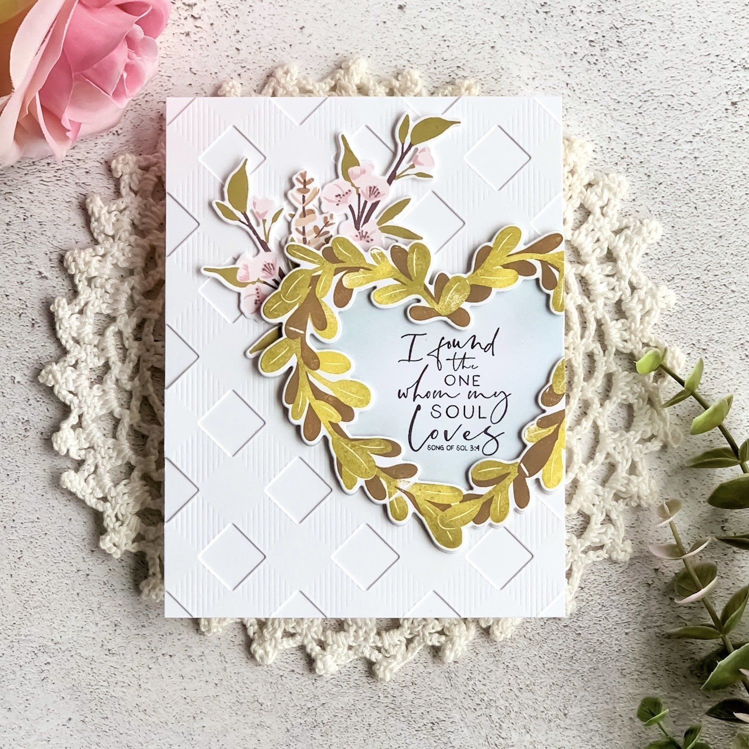 Love Song Sentiments Stamp Set