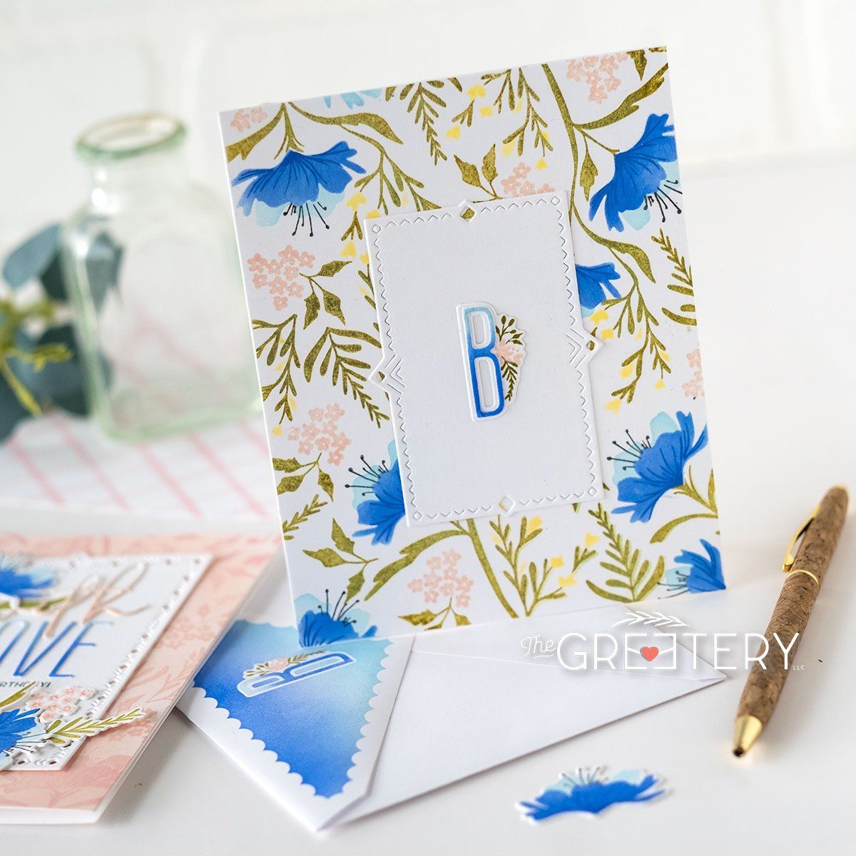 Print Shop: Fresh Floral Stamp + Stencil