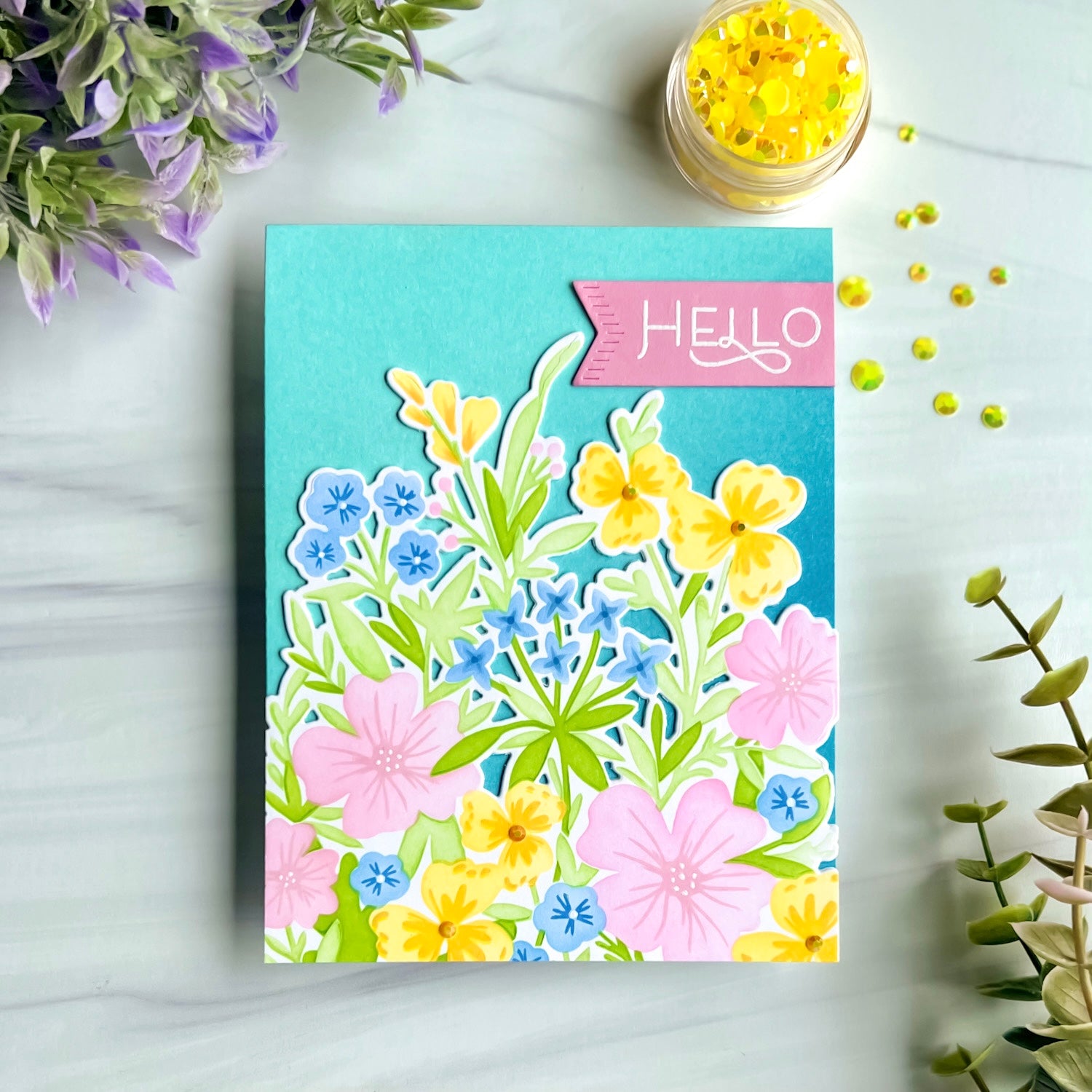 Print Shop: Spring Mix Stamp + Stencil