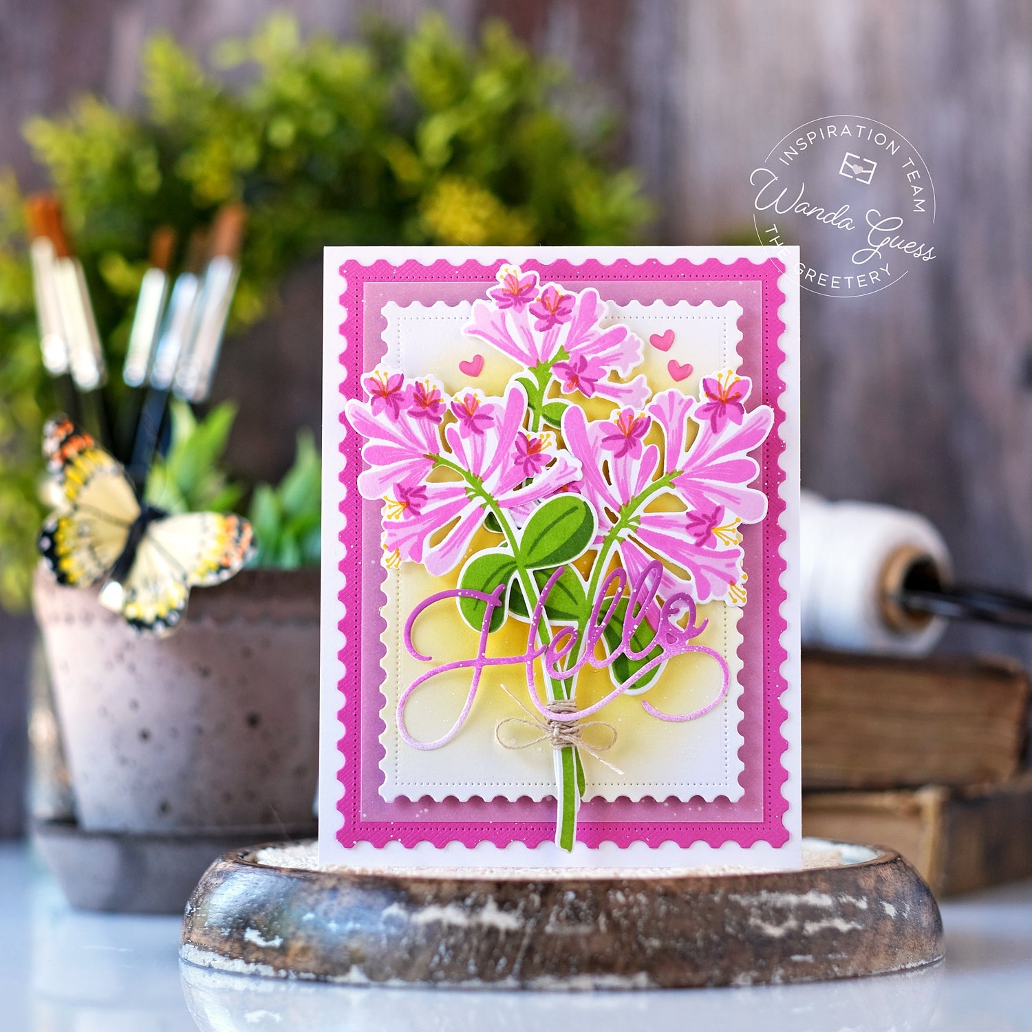 Honeysuckle Stems Stamp Set