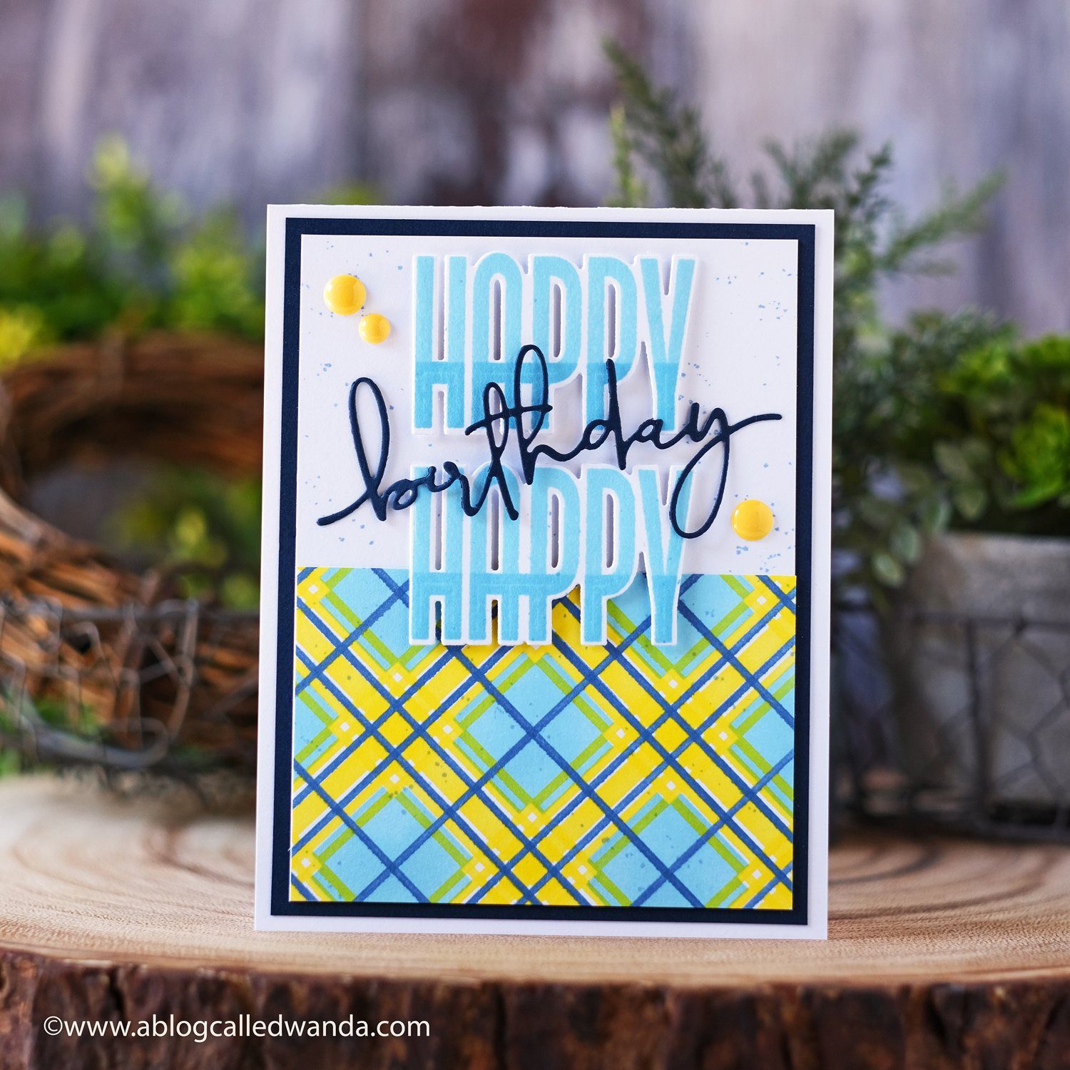 Tartan Builder Diagonal Stencil