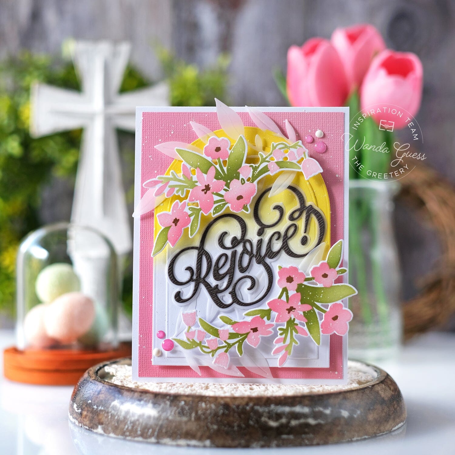 Spring Sprays Stencil