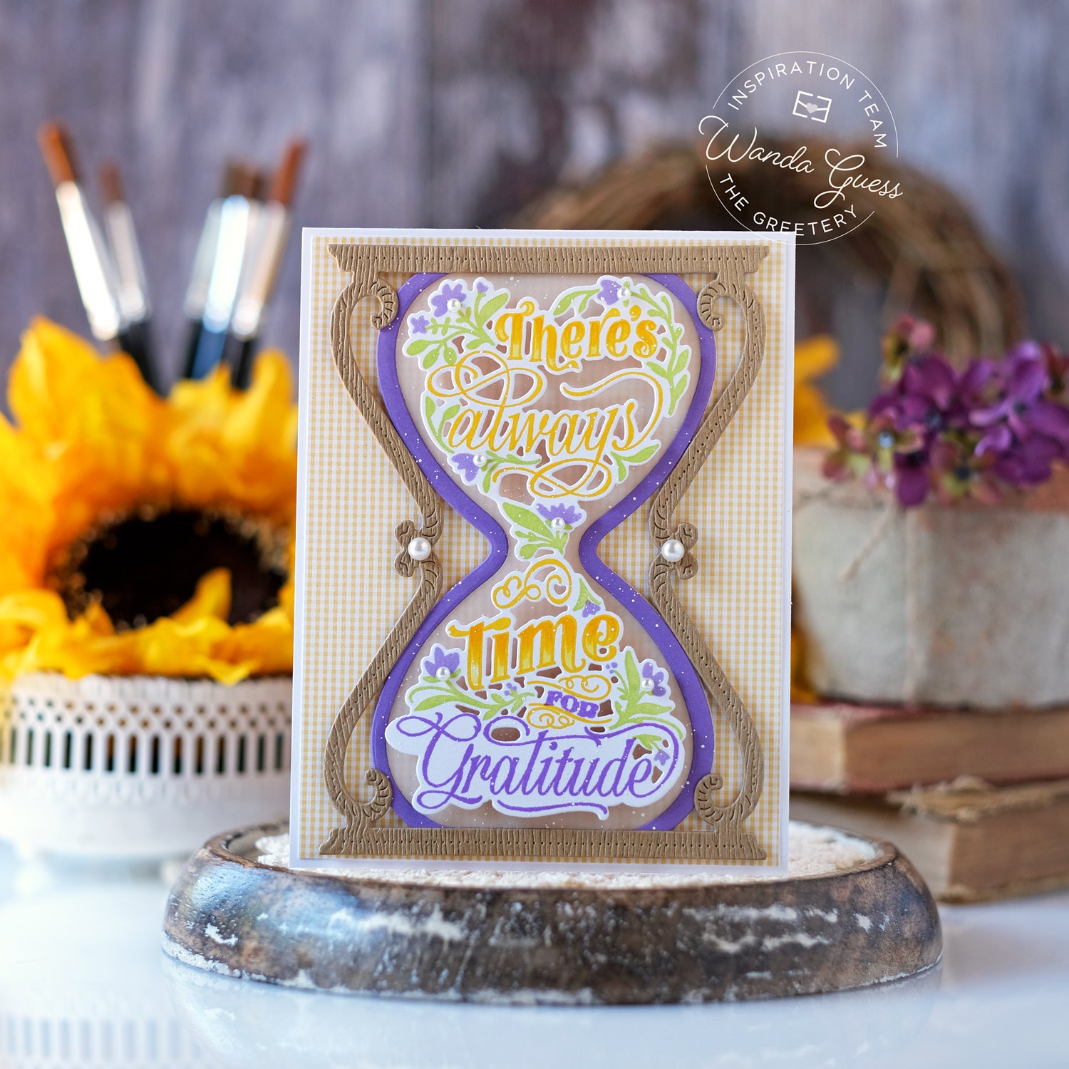 Time for Gratitude Stamp + Stencil