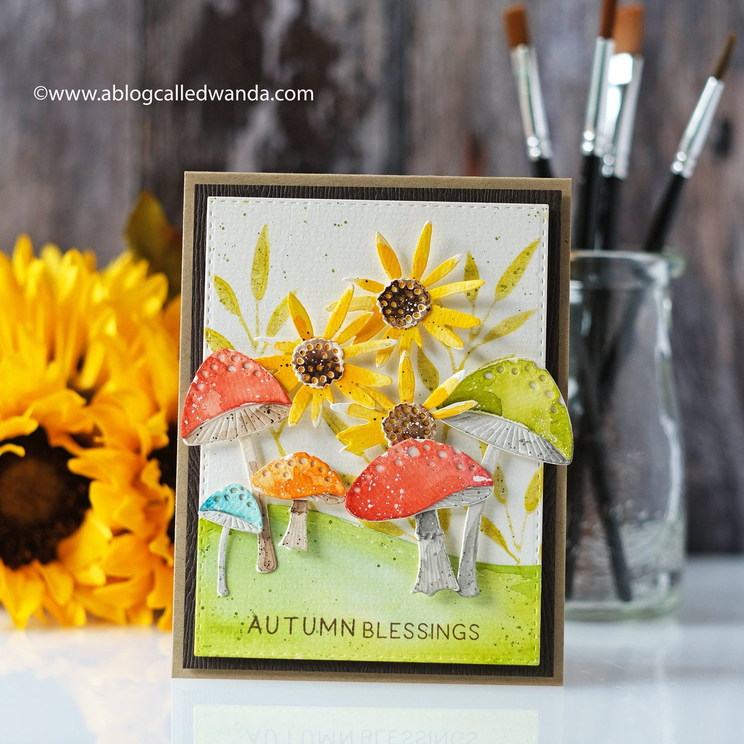 BotaniCuts Toadstool Garden Die