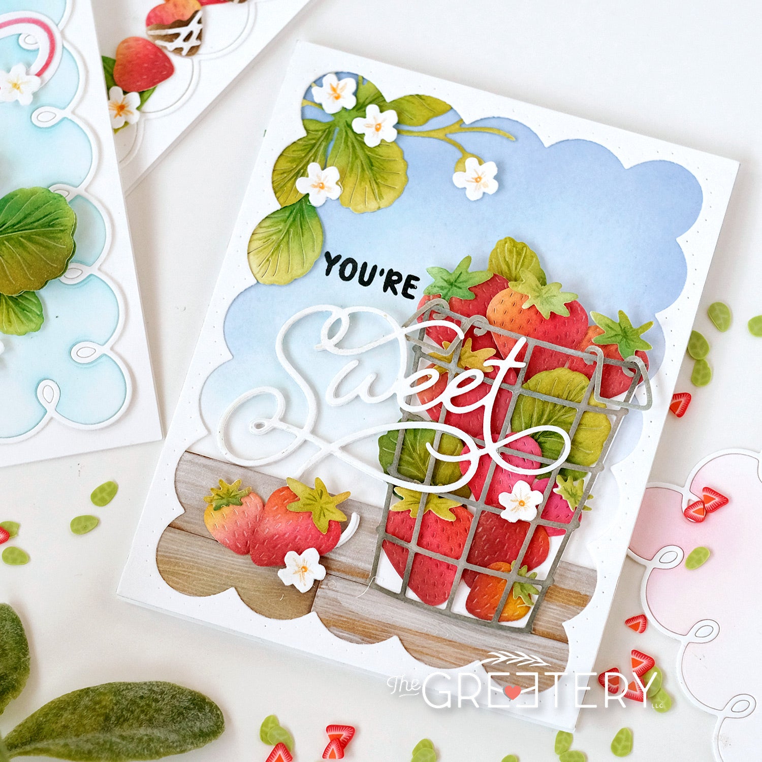 BotaniCuts Strawberries Die