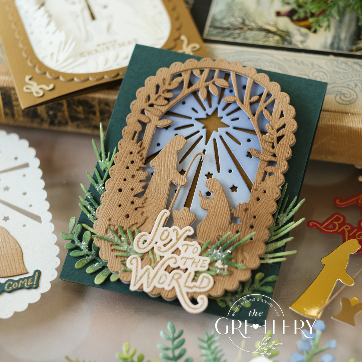 Capsule Nativity Scene Die