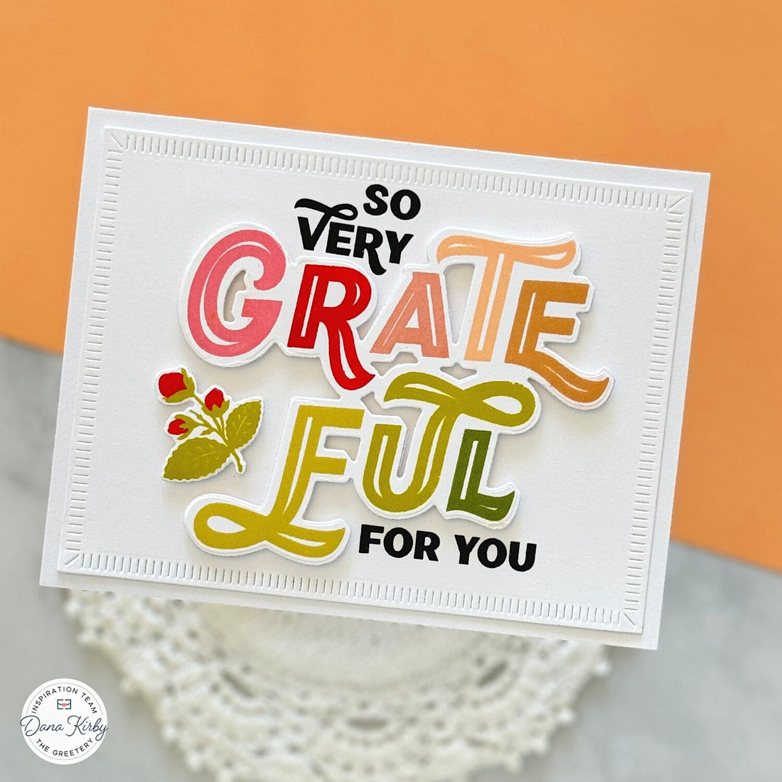 Grateful Greetings Stamp + Stencil