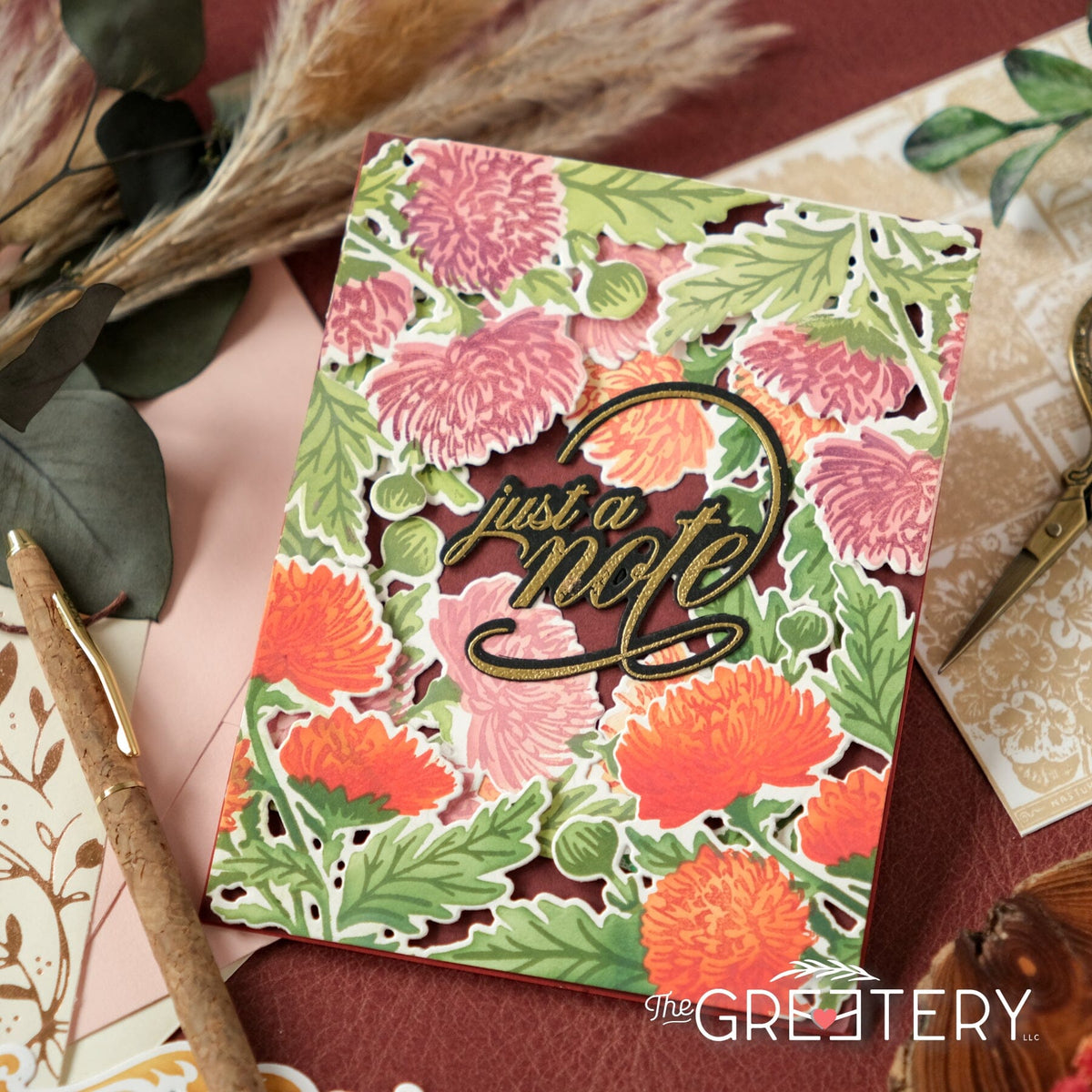 Mum’s the Word Stamp + Stencil – The Greetery