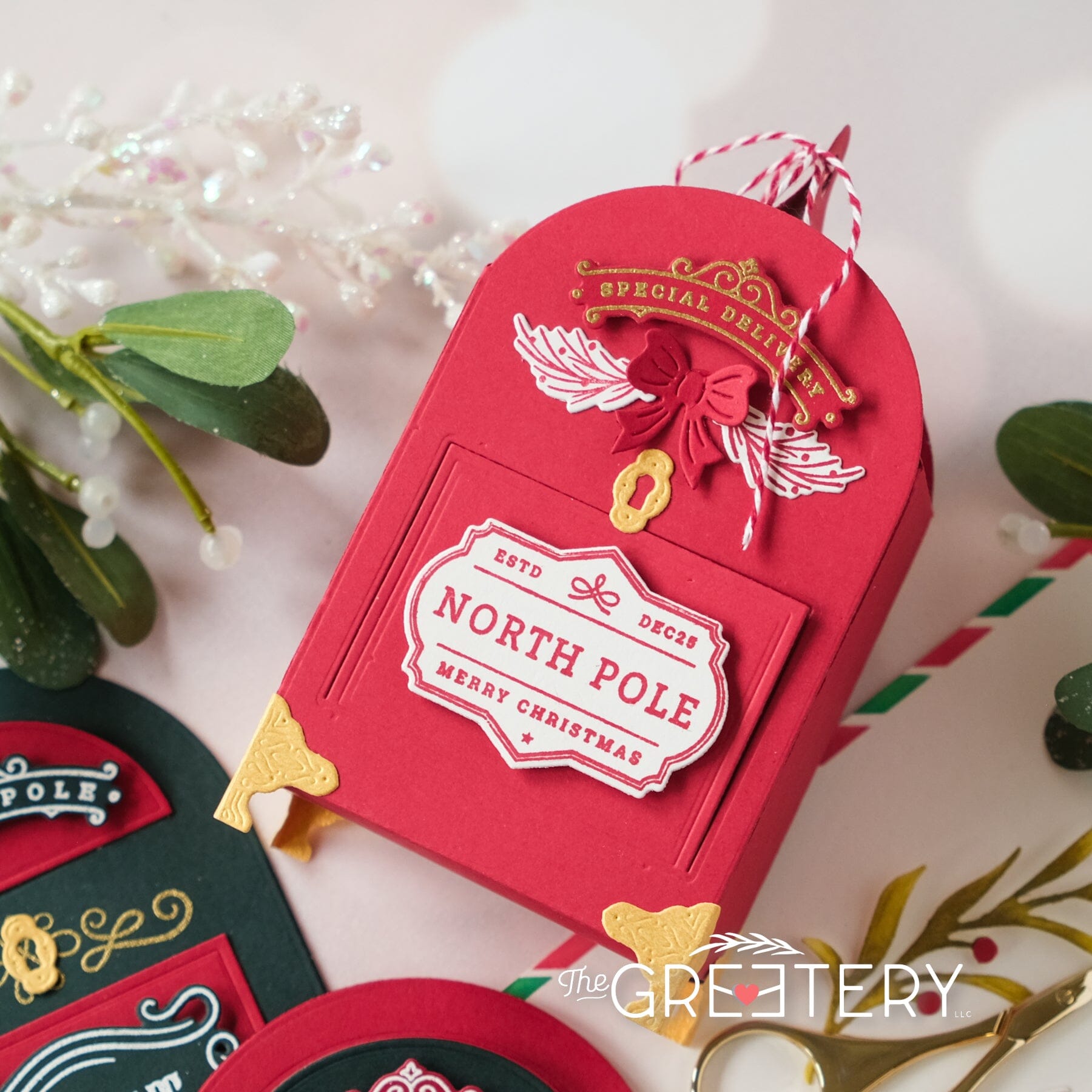 Post Box Details Die – The Greetery