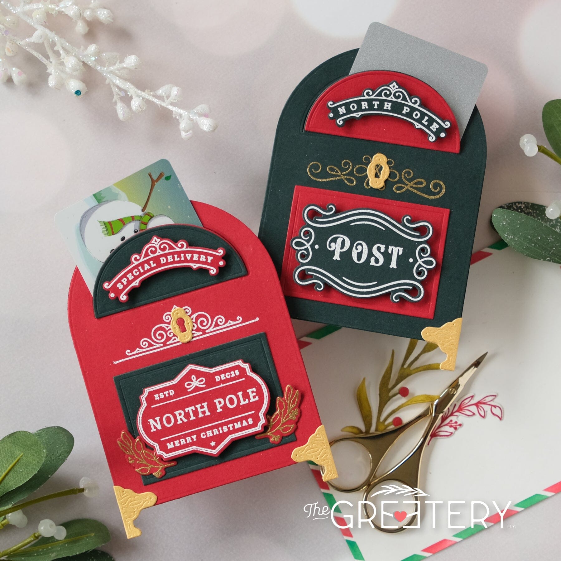 Post Box Details Die – The Greetery