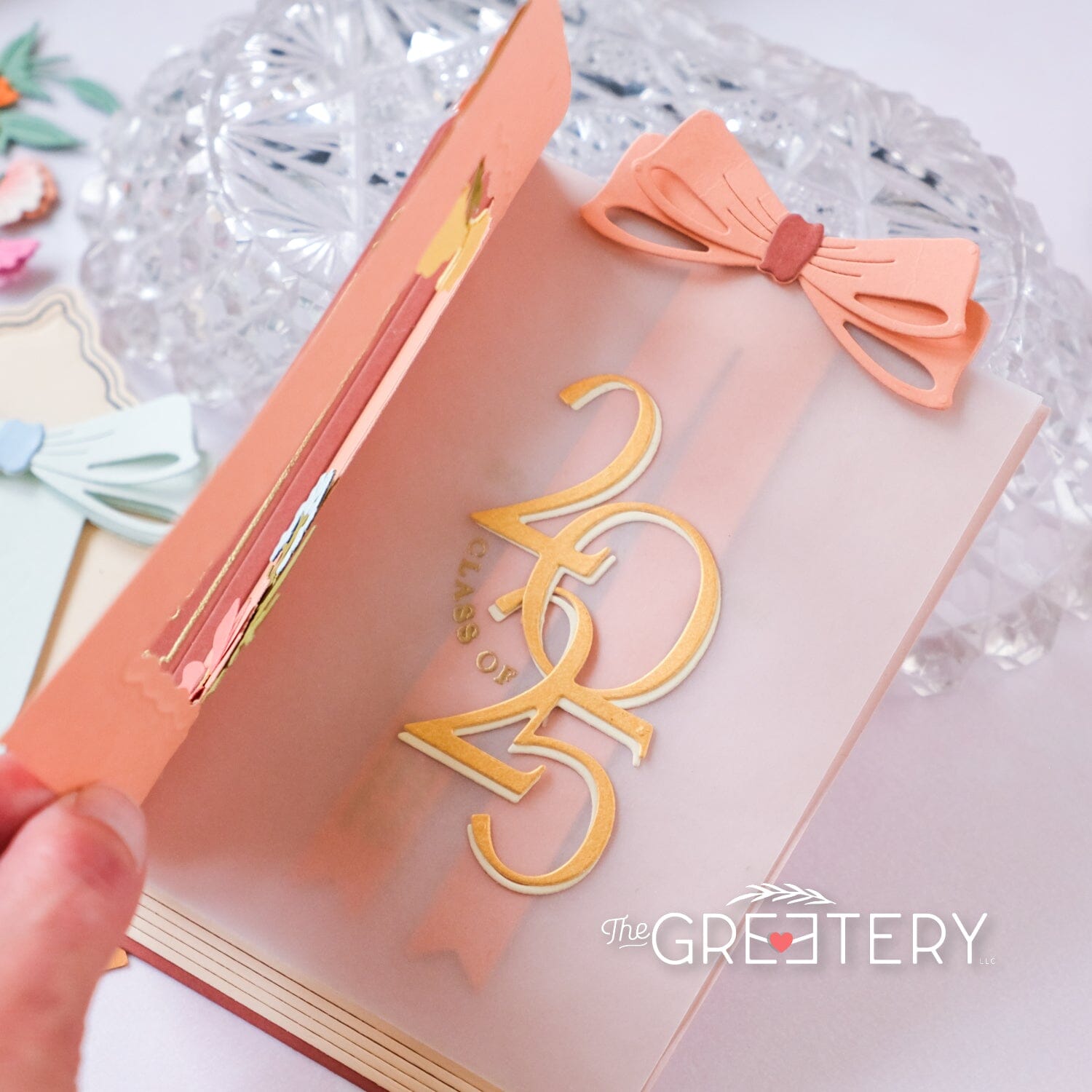 Bow Bookmark Die