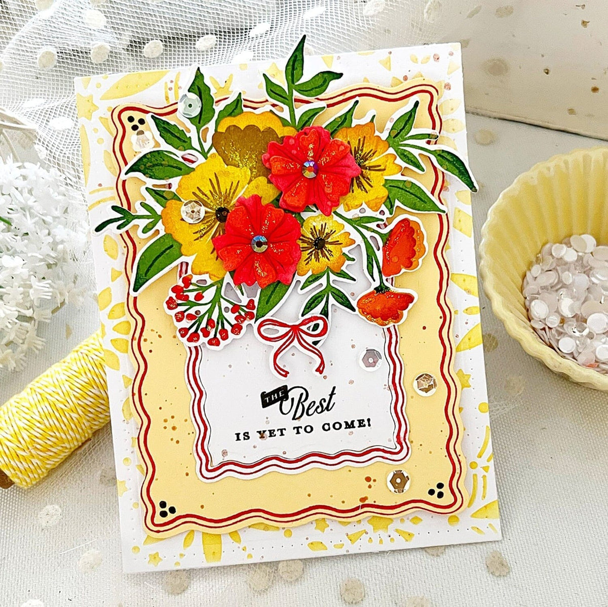 Best Bouquet Stamp Set – The Greetery