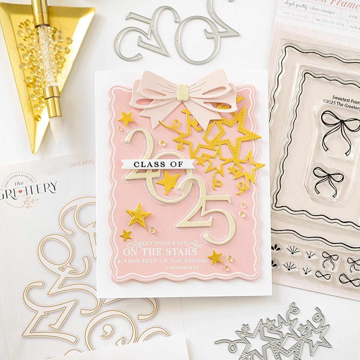 Bow Bookmark Die