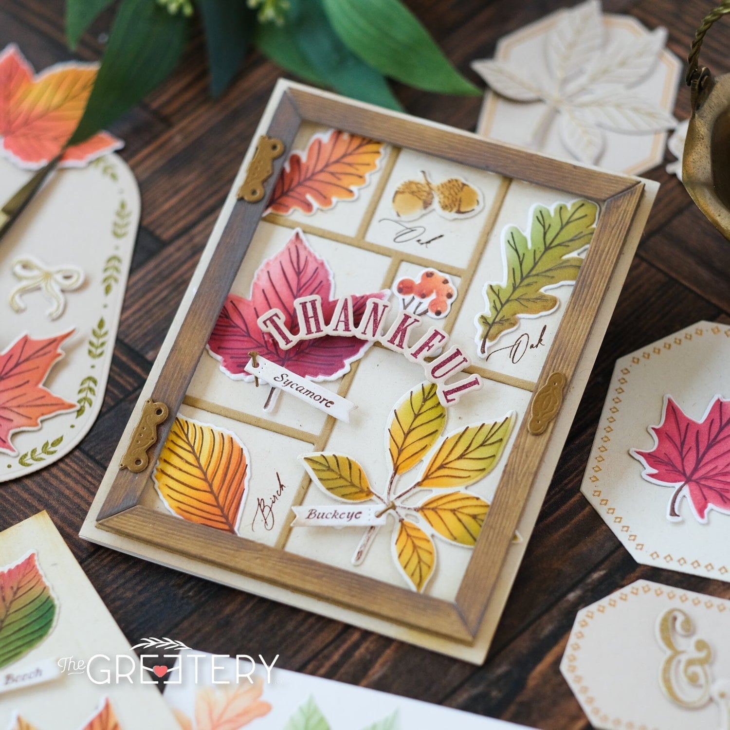 Autumn Herbarium Die