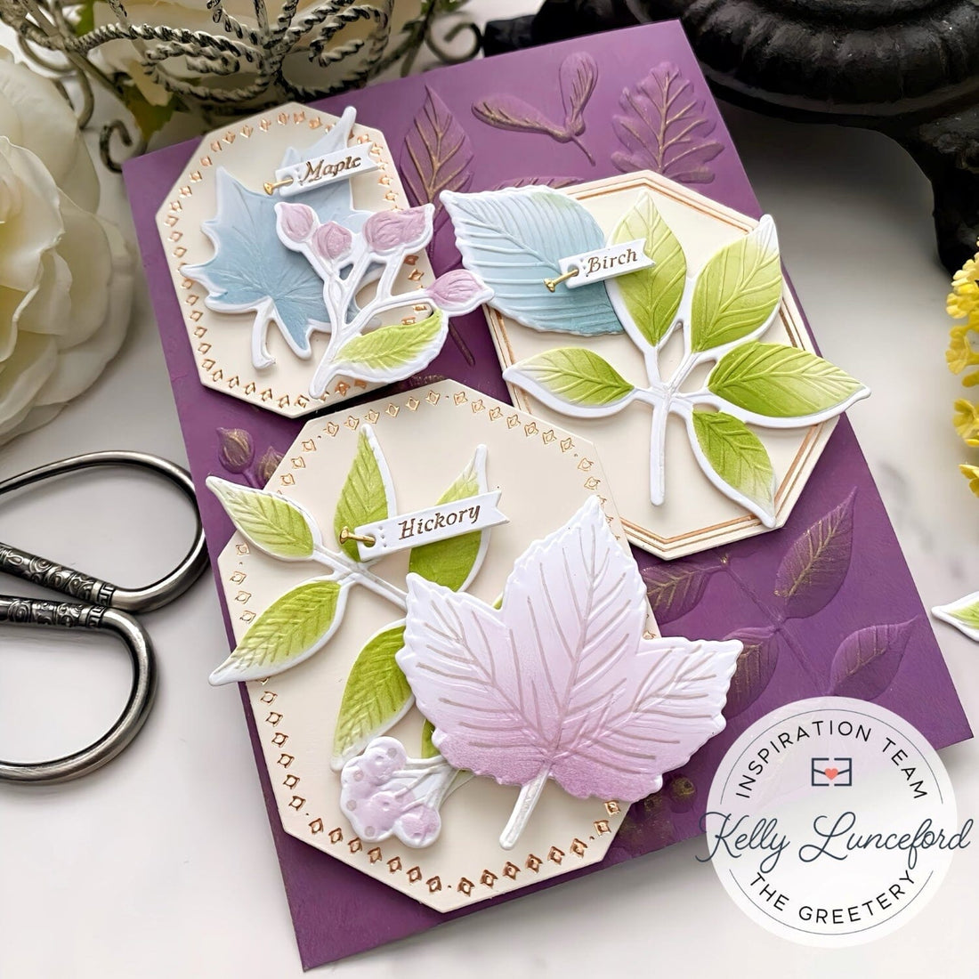 Oblong Octagon Labels Die