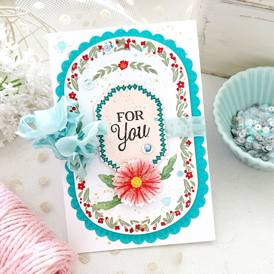 Capsule Collection Floral Borders Stamp Set