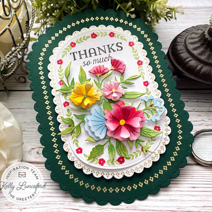 Capsule Collection Floral Borders Stamp Set