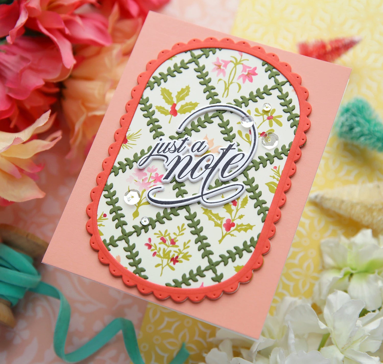 Bitty Holiday Botanicals Stamp + Stencil
