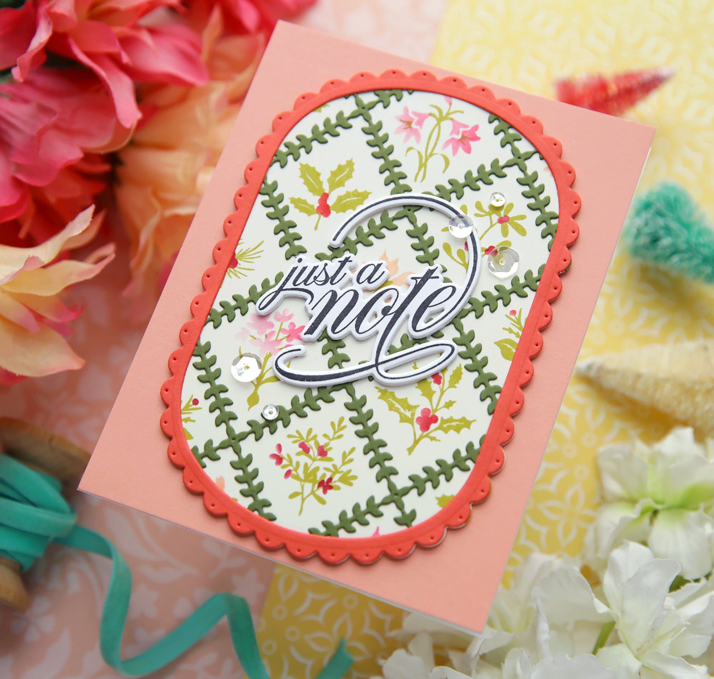 Bitty Holiday Botanicals Stamp + Stencil