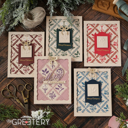 Bitty Holiday Botanicals Stamp + Stencil
