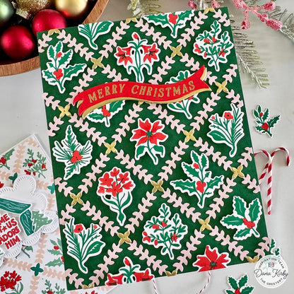 Bitty Holiday Botanicals Stamp + Stencil