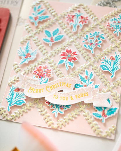 Bitty Holiday Botanicals Die
