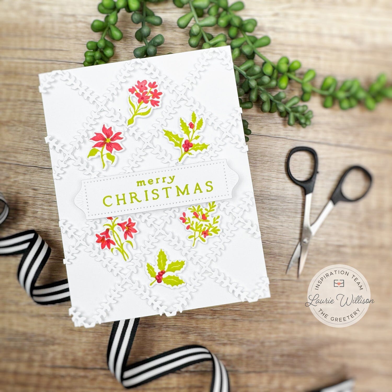 Bitty Holiday Botanicals Stamp + Stencil