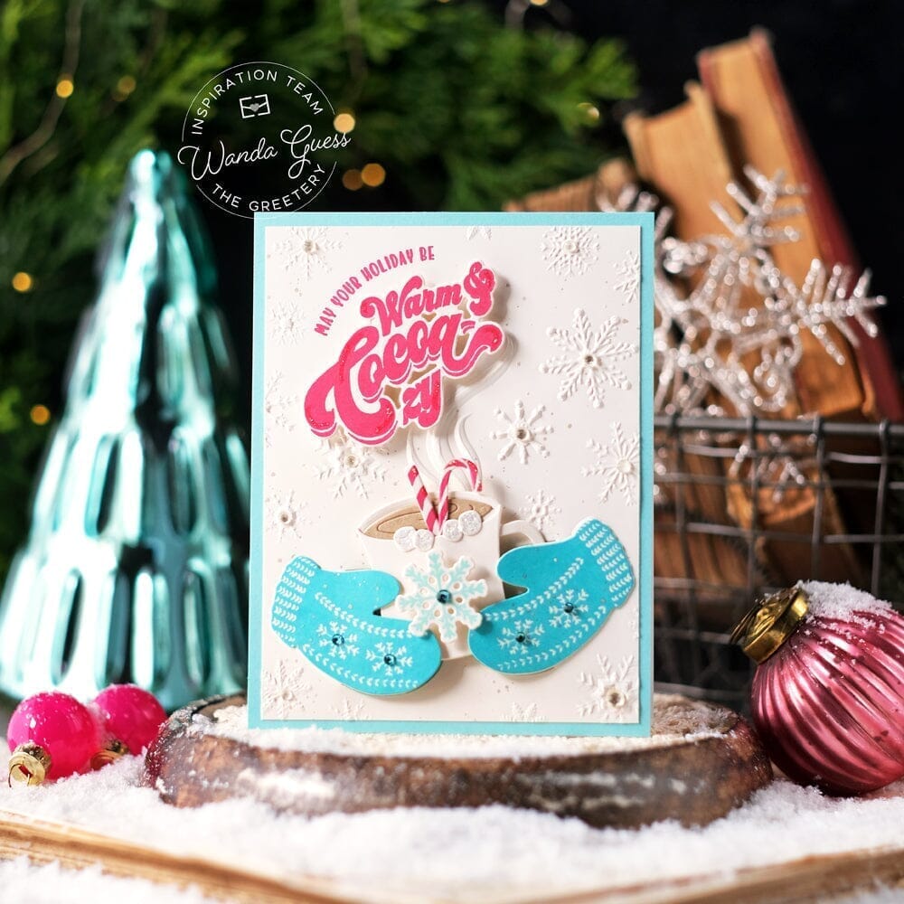Winter Mitts Embossing Folder