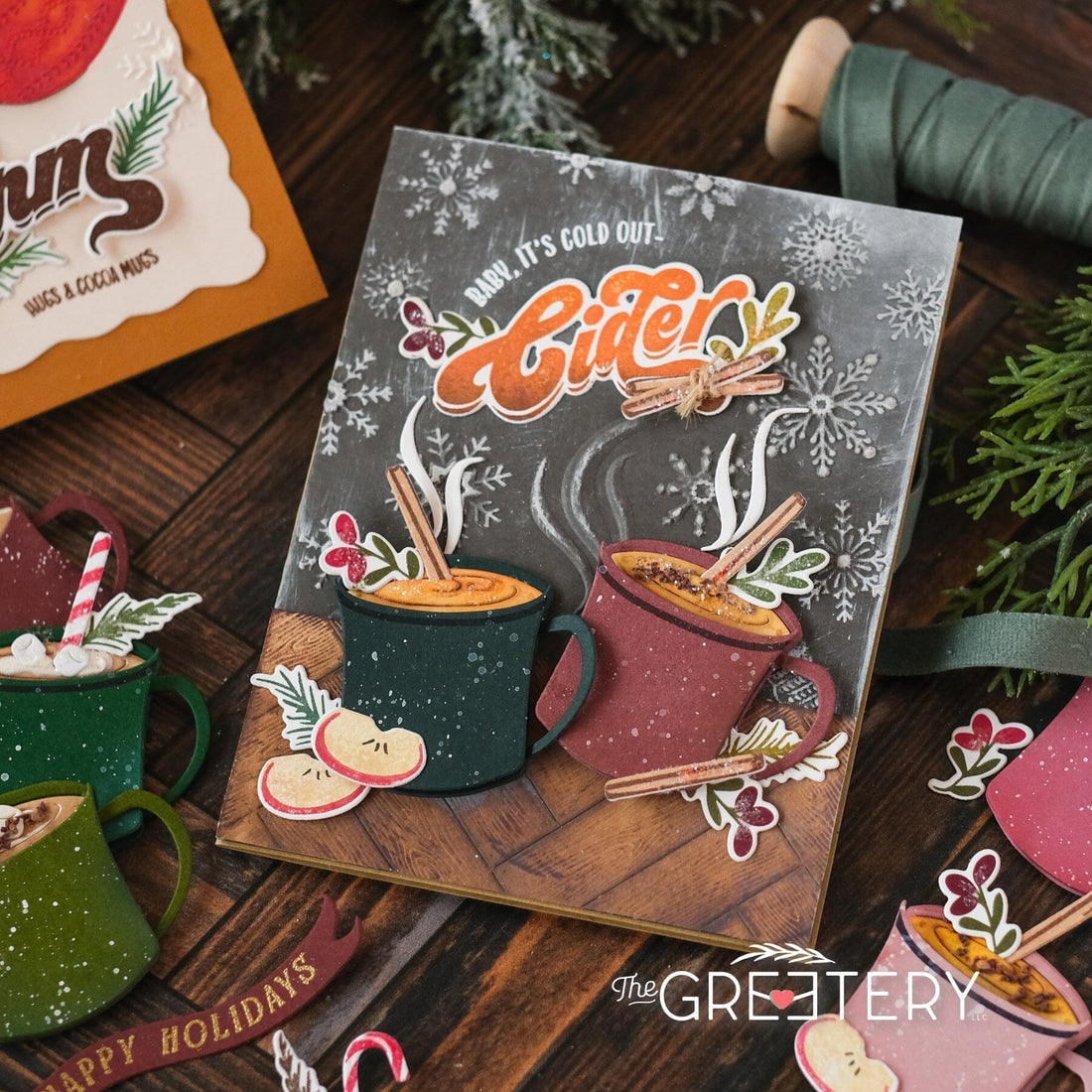 Cocoa Cozy Cider Additions Stamp Set