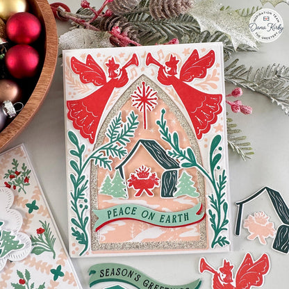Lovely Linocuts: Nativity Stamp Set
