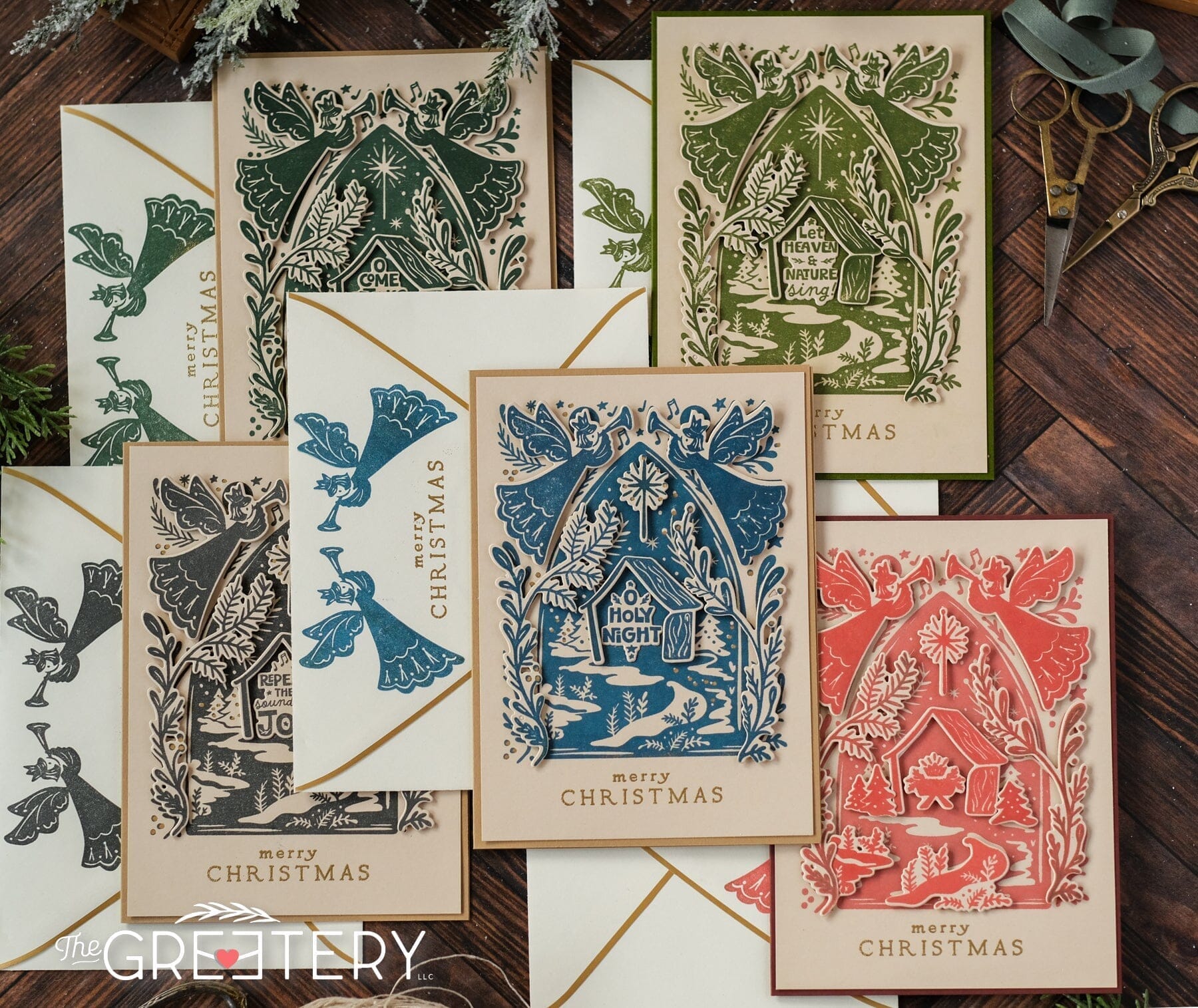 Lovely Linocuts: Nativity Die