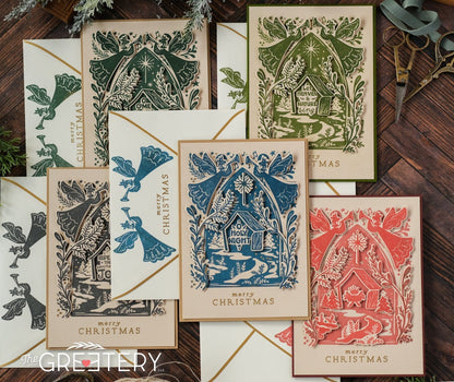 Lovely Linocuts: Nativity Die