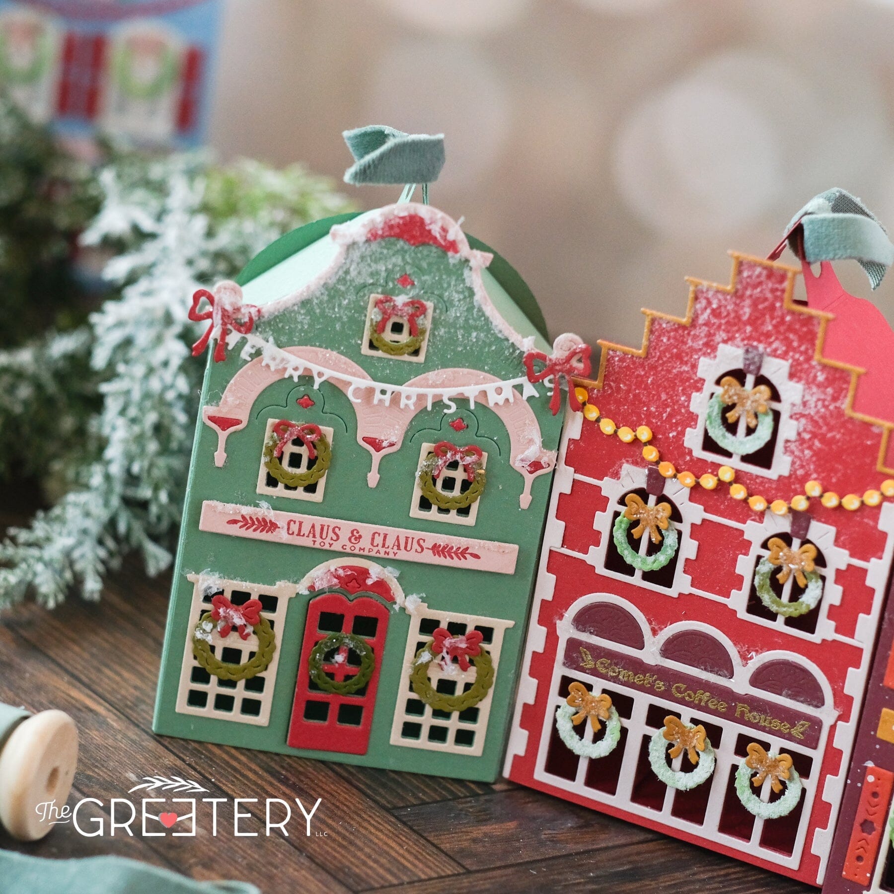 Market Place Holiday Festoons Die