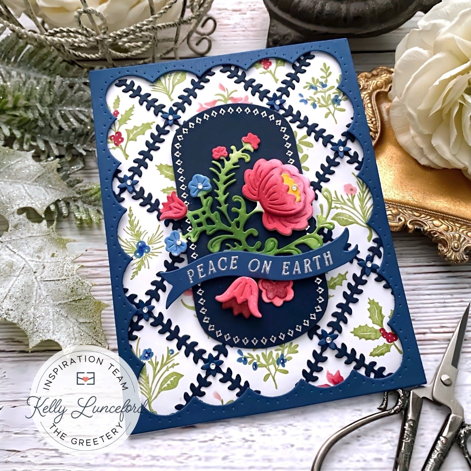Bitty Holiday Botanicals Stamp + Stencil