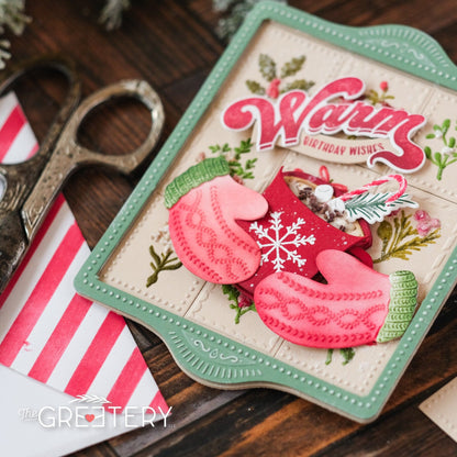 Winter Mitts Embossing Folder