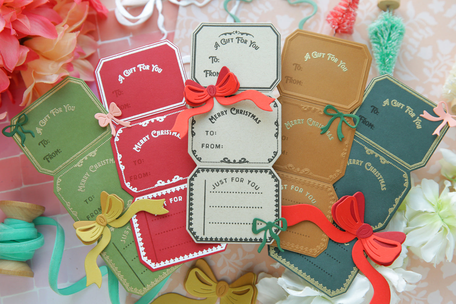Large Linked Labels Stamp Set