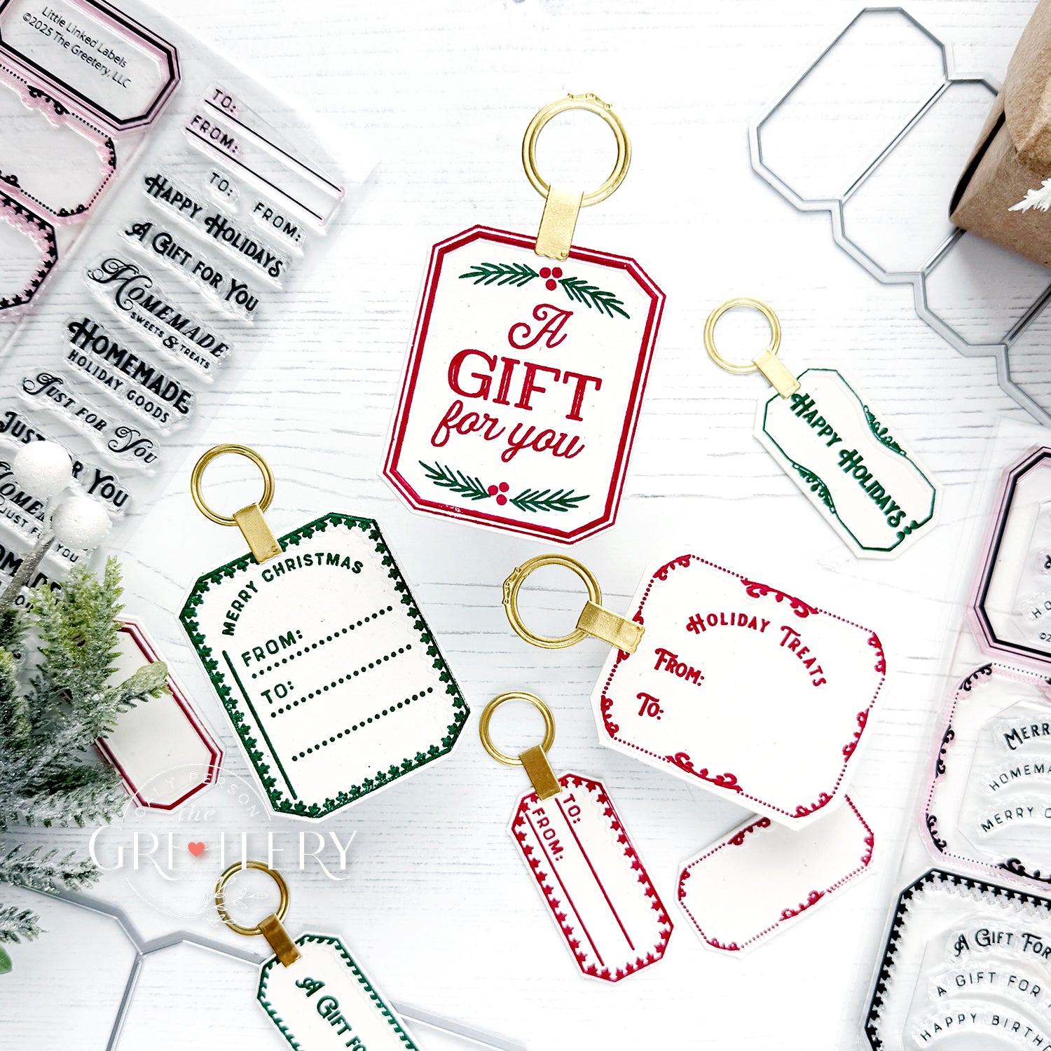 Little Linked Labels Stamp Set