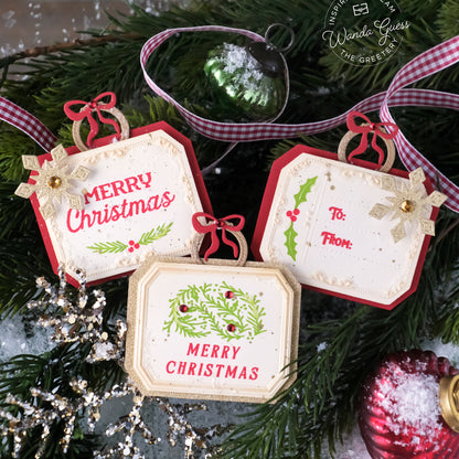 Large Linked Labels Stamp Set