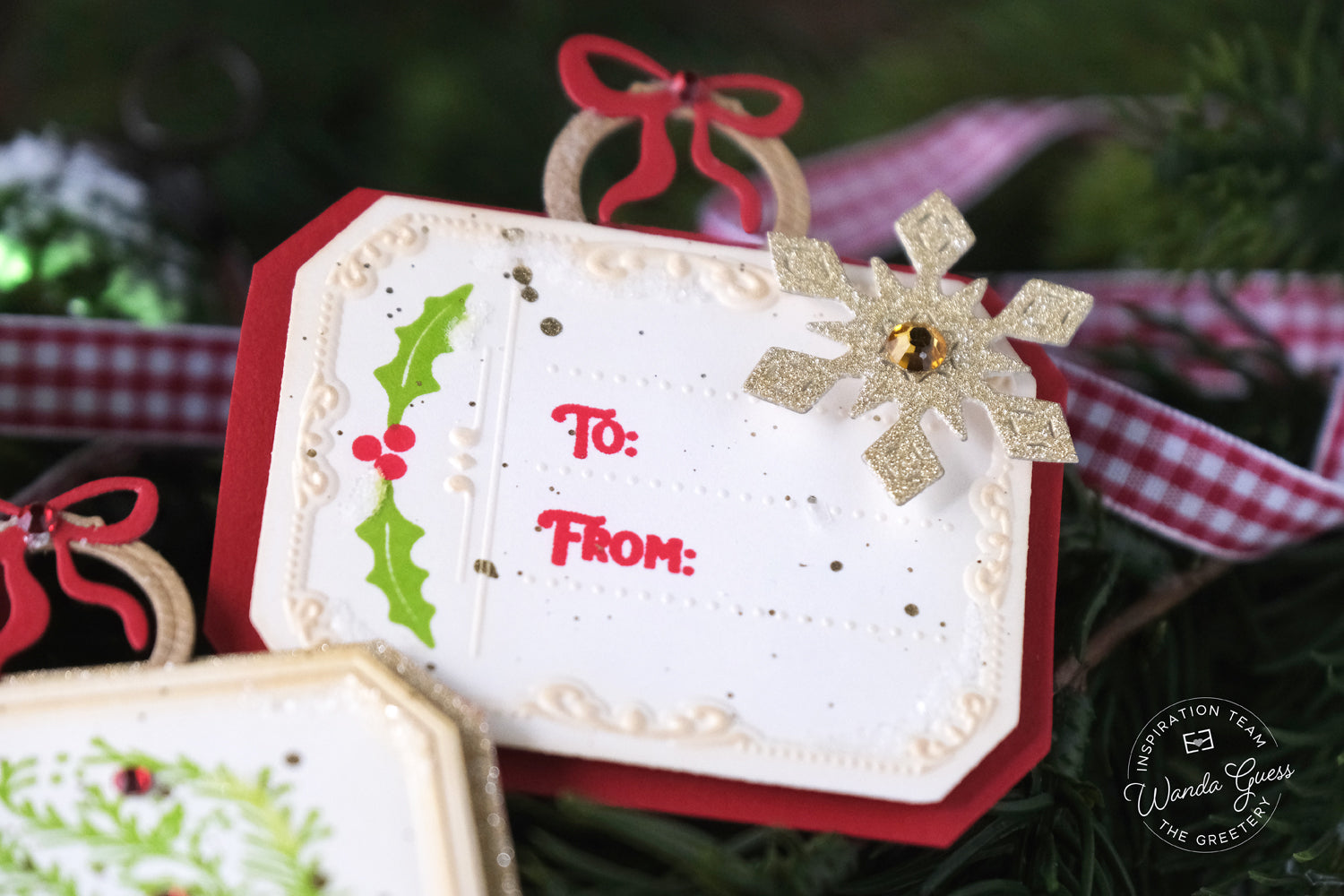 Large Linked Labels Stamp Set