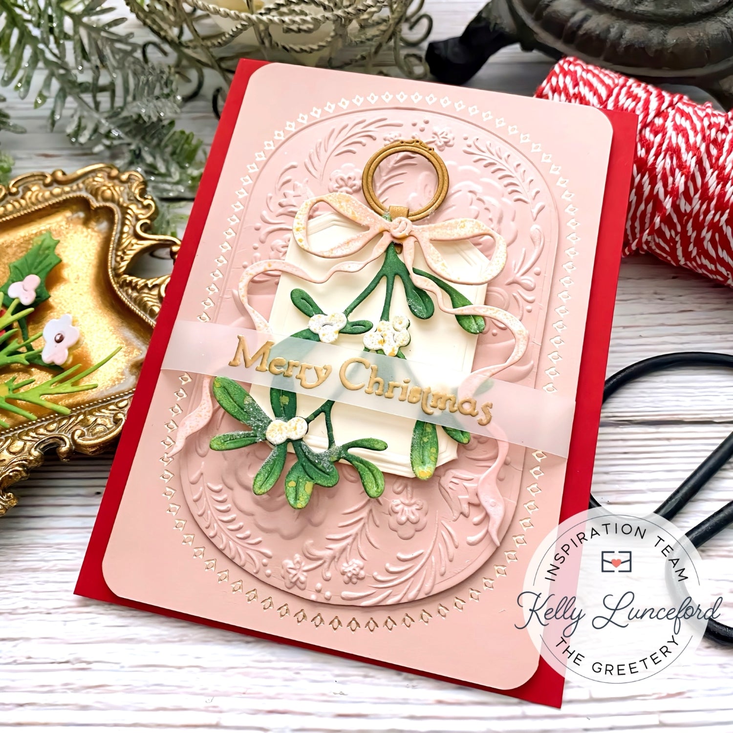 Bigger Holiday Botanicals: Mistletoe Die