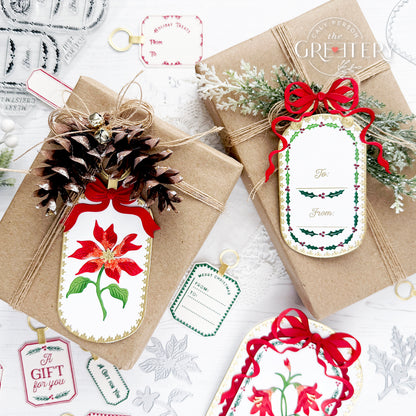 Bigger Holiday Botanicals: Poinsettia Die